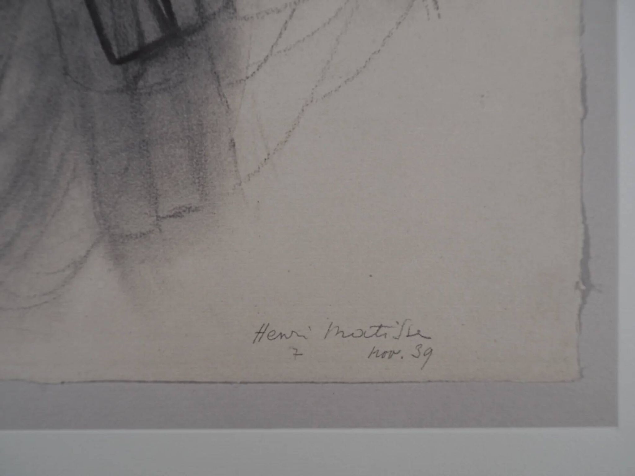 Henri Matisse : Ballerine assise - Lithographie signée