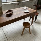 Walnut farm table 190cm