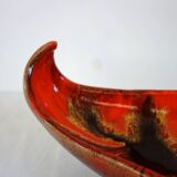 Huge fruit bowl signed Luc, Vallauris, 1950s/1960s