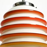 Beautiful rare original glass ceiling lamp from the 1930s