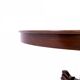 Mahogany table - bench, Northern Europe, around 1900. After renovation.