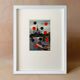 Paris Paris - Collage sur carte postale