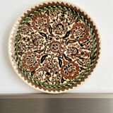 Decorative ceramic plate