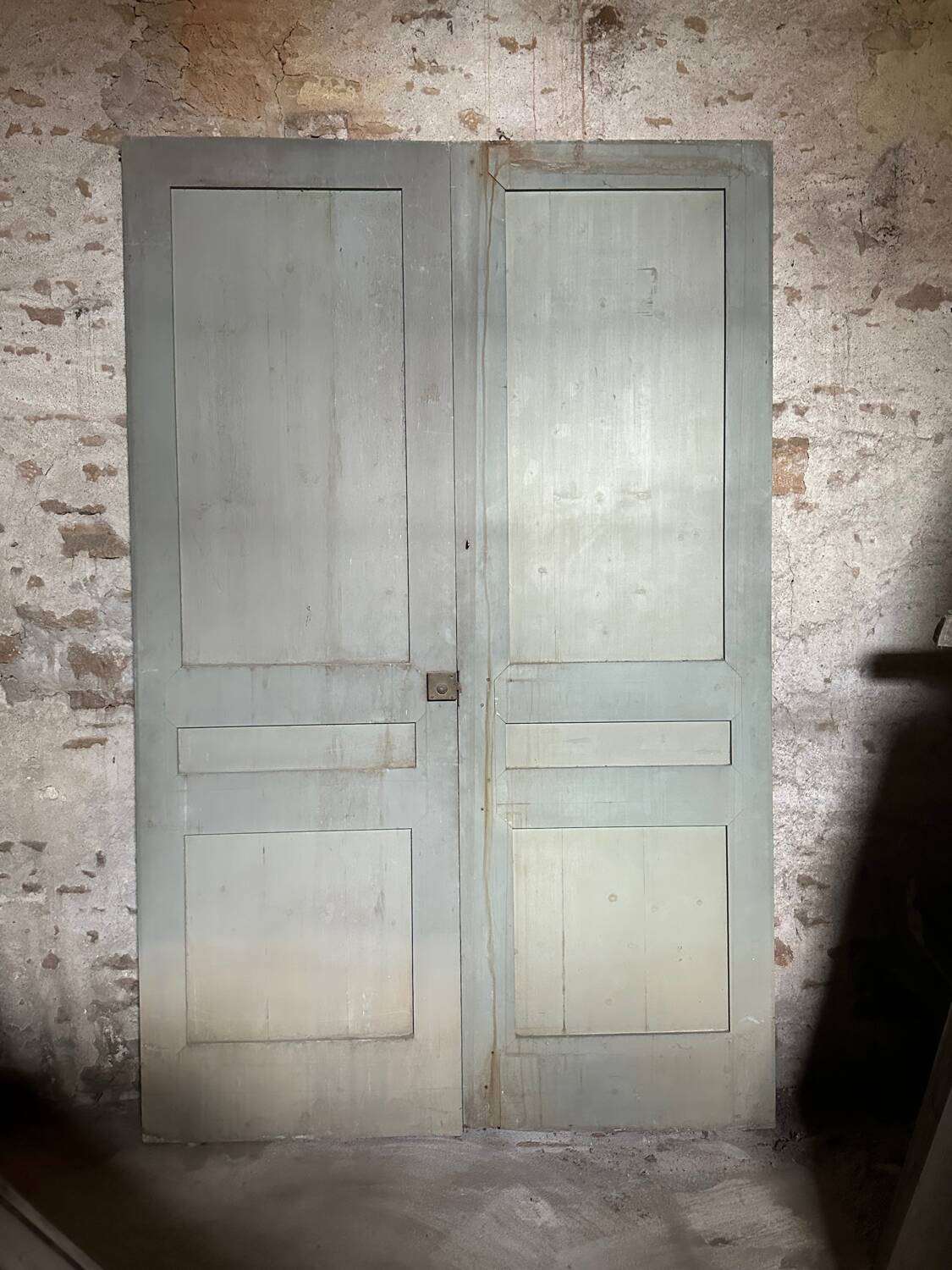 Set of 4 old pine doors