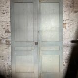 Lot de 4 portes anciennes en pin