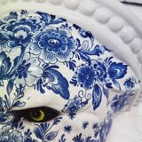 Panther Wall Shelve Ceramic Delft Blue
