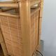 Lampe en rotin vintage