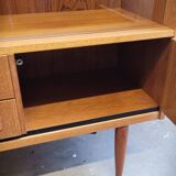 Scandinavian design sideboard in vintage teak