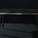 Rectangular coffee table vintage 50s floral art deco pattern