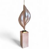 Maison Rougier, Shell lamp, circa 1970
