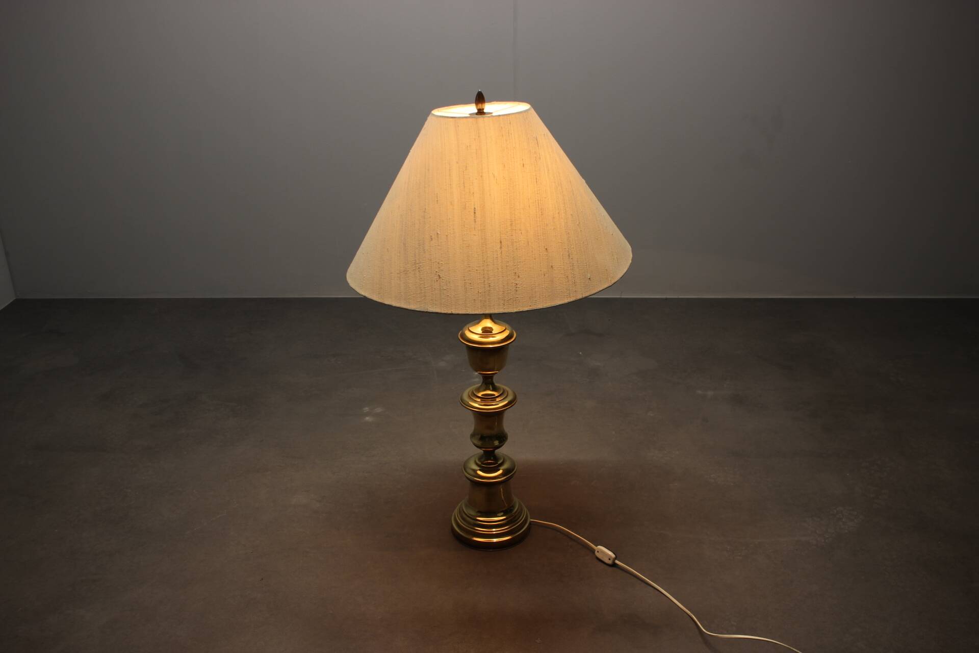 Large vintage table lamp, Czechoslovakia, 1970s