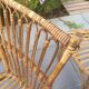 6 chaises en rotin