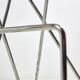 Tabouret de bar en acier kreuzschwinger par till behrens pour schlubach, lot de 2 (mk10476)