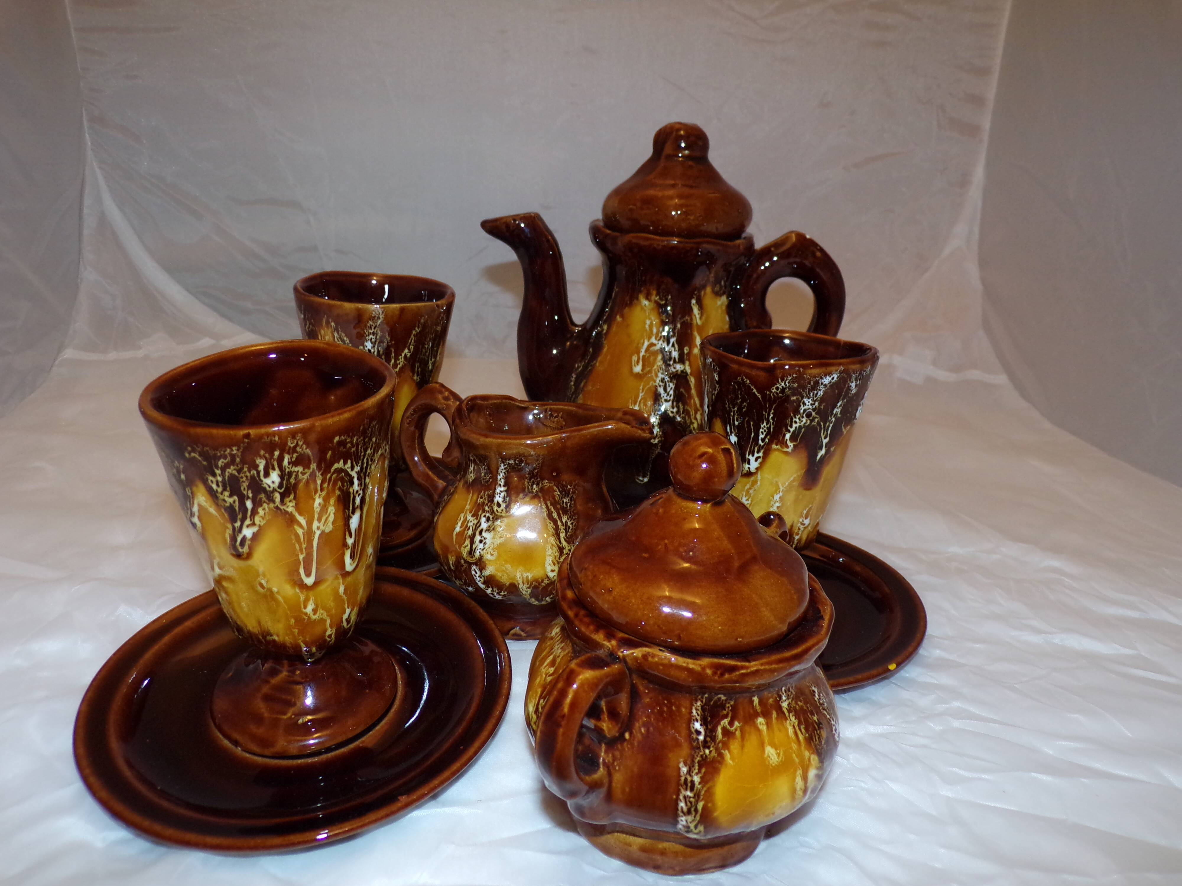 Service has coffee Vallauris mazagran