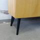 Clear buffet with 2 doors