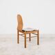 JYSK Ensemble de 4 chaises de salle à manger design mid-century scandinave des années 70