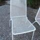Chaises de jardin années 60
