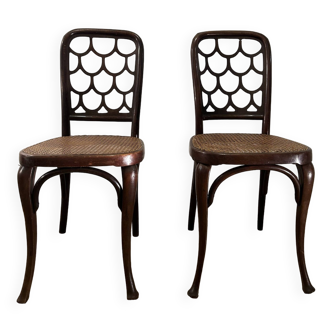 Bistro chair by Koloman Moser for J&J Kohn THONET