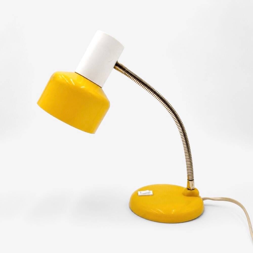 Parabel Electric yellow lamp Germany 60s/70s