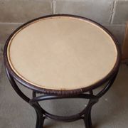Rattan coffee table, 50s