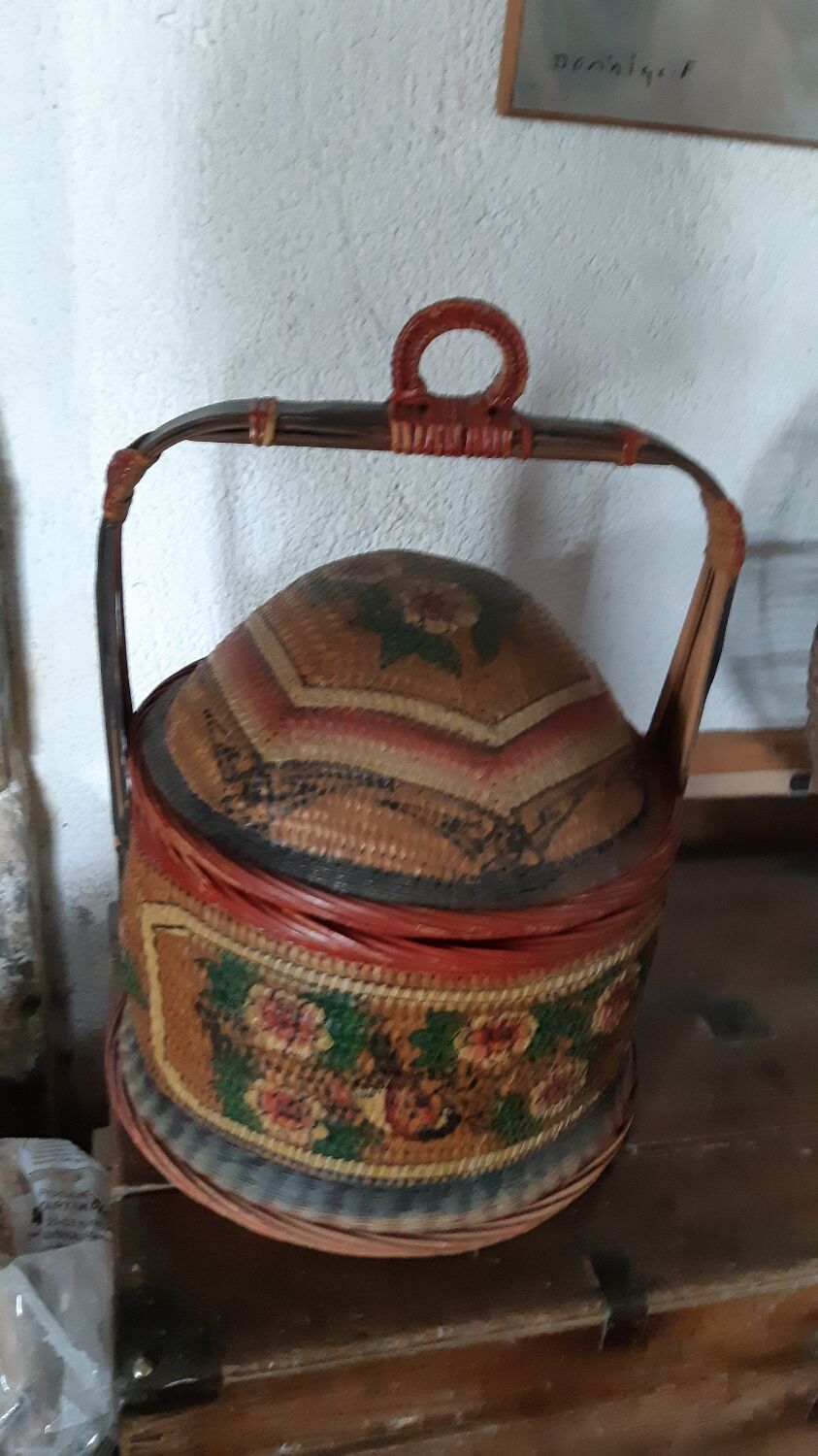 Old rice basket