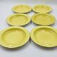 Set of 6 Keralux Boch deep plates