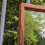 Large Scandinavian mirror in Rio rosewood by Kai Kristiansen for Aksel Kjersgaard