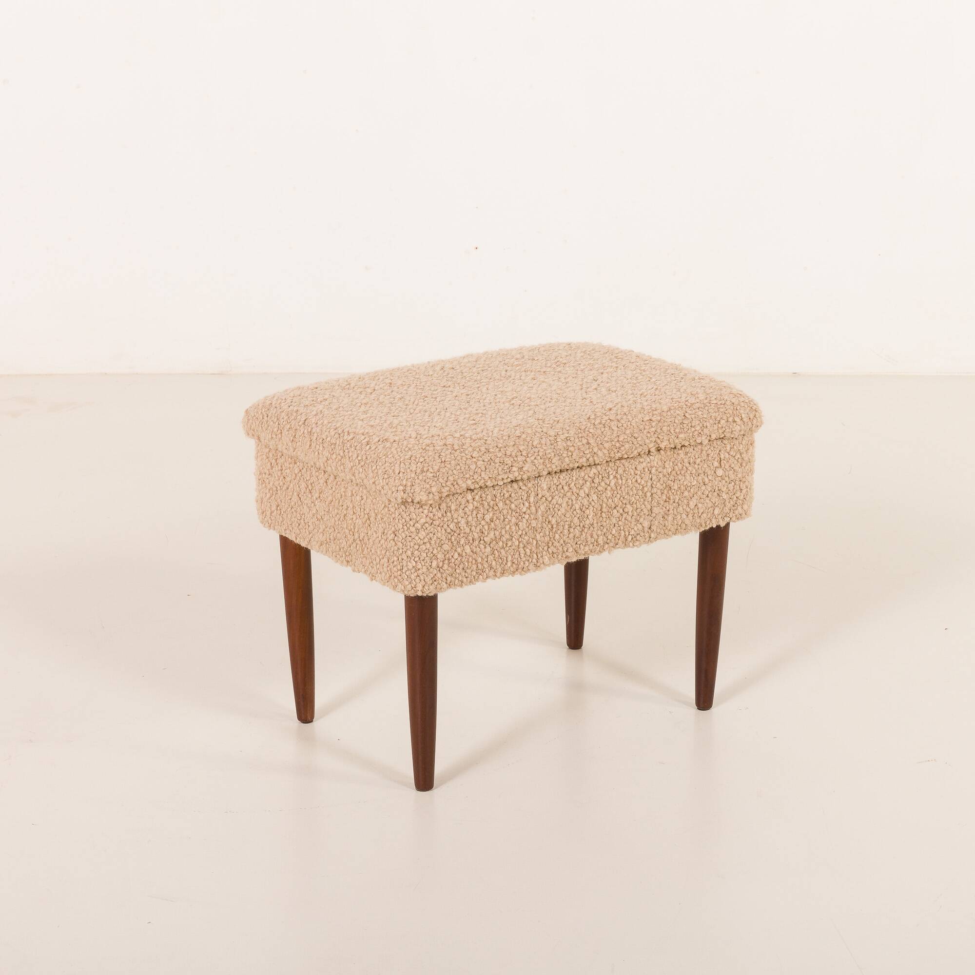 Danish mid-century modern footstool, 1960s