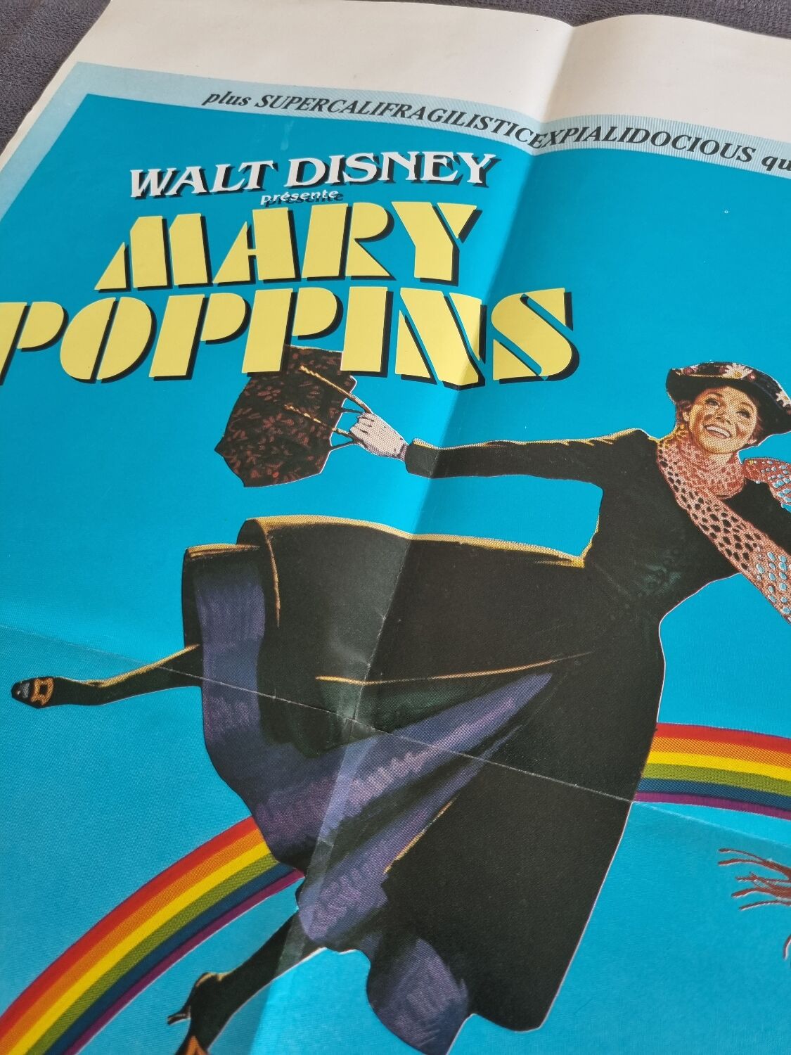 Mary Poppins Original Movie Poster 1965