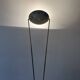 Large halogen floor lamp in polished brass, italy 1970