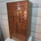 Watchmaker's workshop cabinet with drawers