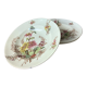 Assiettes Lunéville Keller & Guérin XIXème terre de fer
