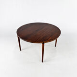 Model 61 Rosewood Coffee Table by Erik Riisager Hansen for Haslev Møbelfabrik, 1960s