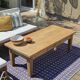 Antique solid wood coffee table – unique restored piece | Louna