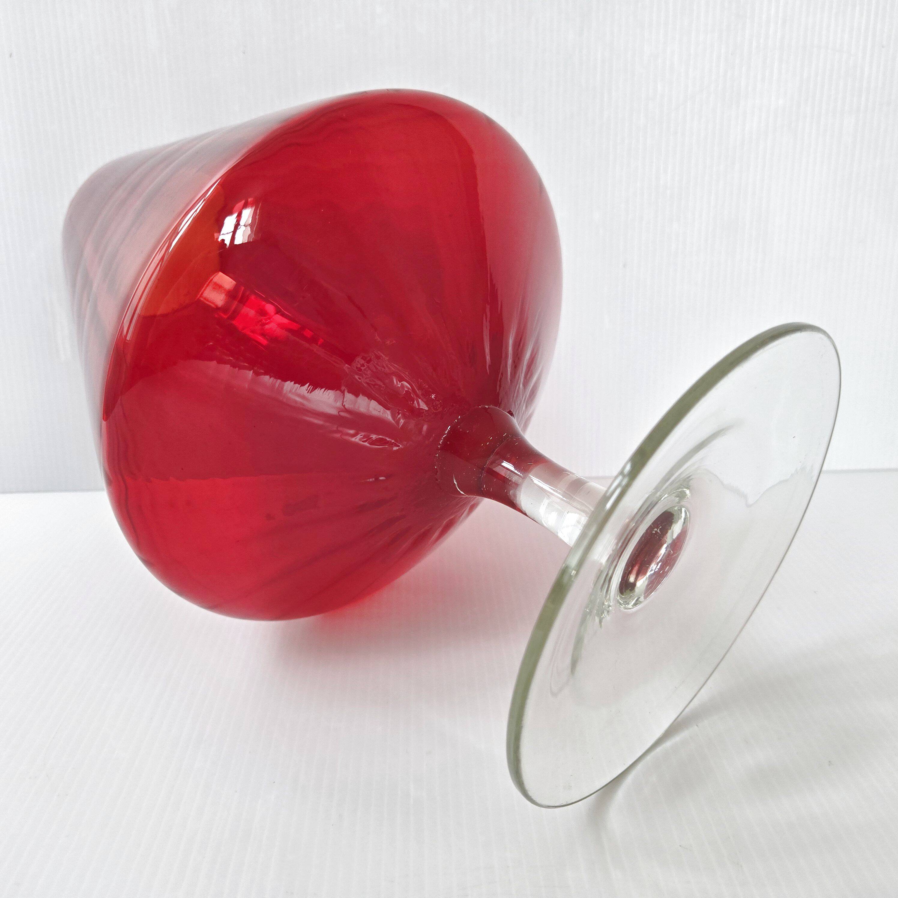 Vintage Empoli cup vase 1970