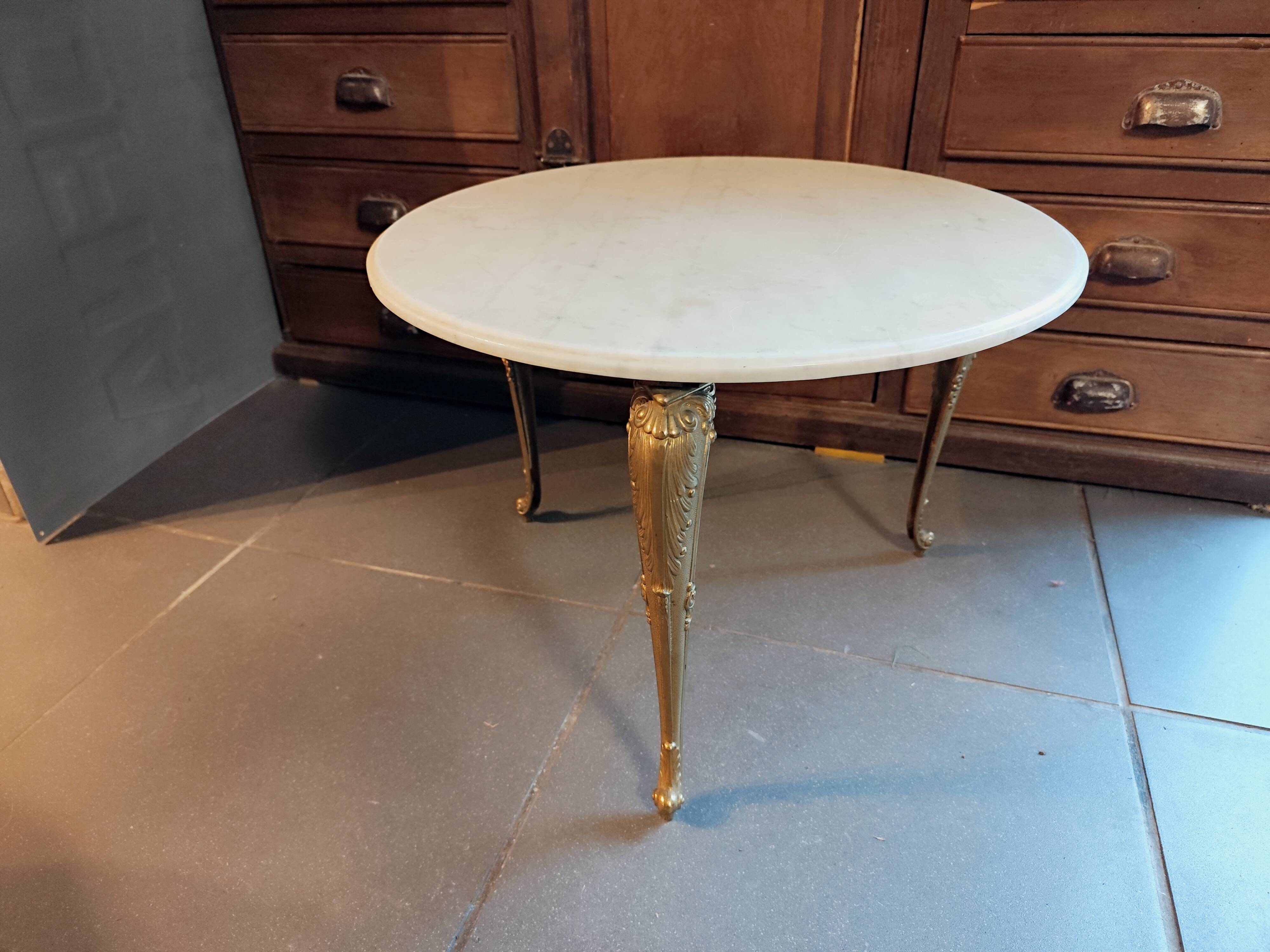 Red coffee table alabaster side table