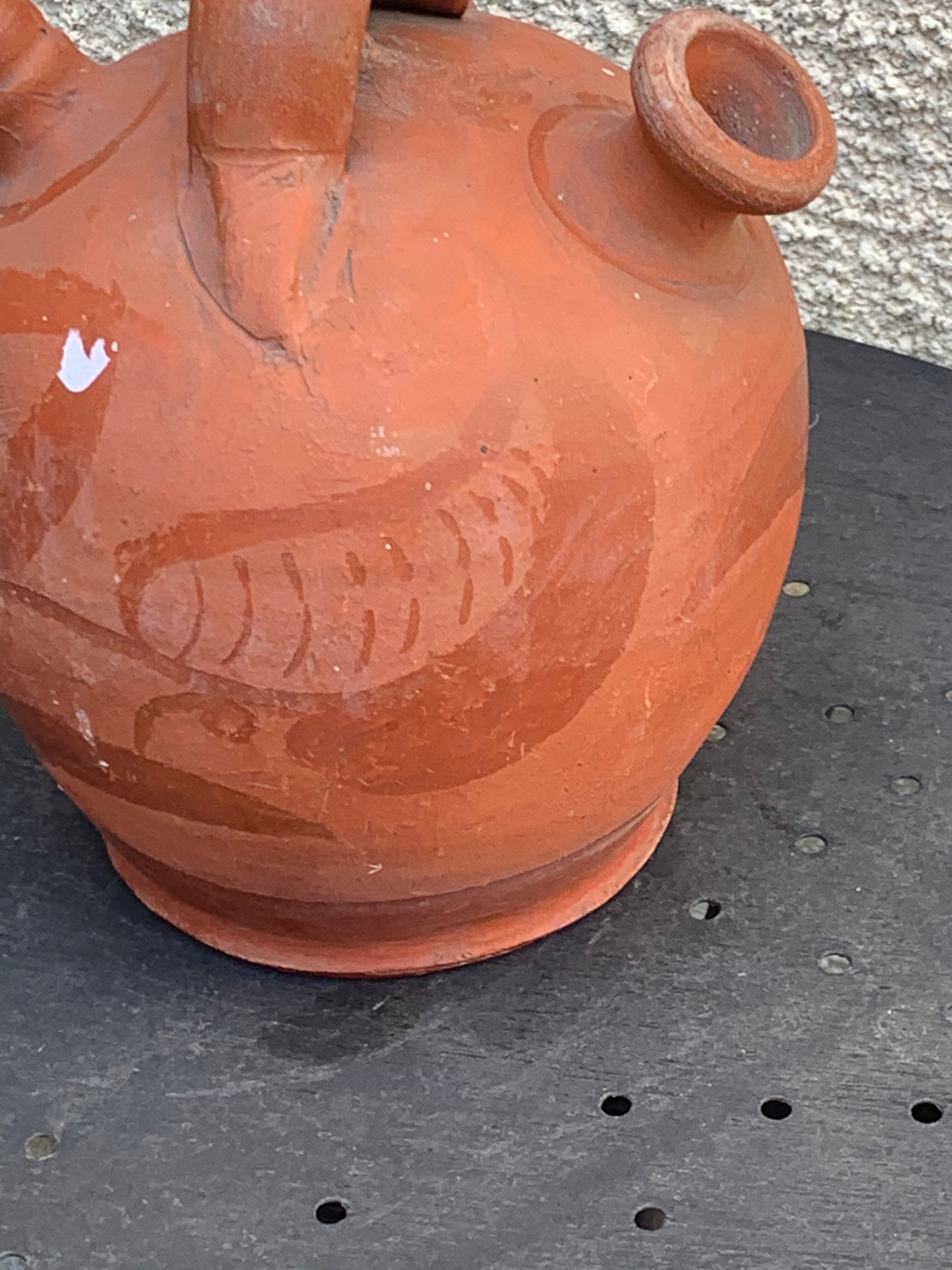 Gargolette, terracotta pattern vintage foliage