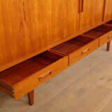 Enfilade danoise en teck, années 1960