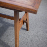 Rene gabriel table, 50s wood table, dining table, kitchen, veranda