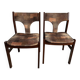 Chaises style scandinave années 70