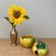 Mustard pot or jam pot in apple slip