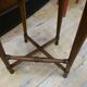 Pair of Gaudí-style stools