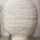 White porcelain vase
