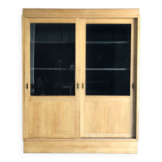 XL vintage oak bookcase