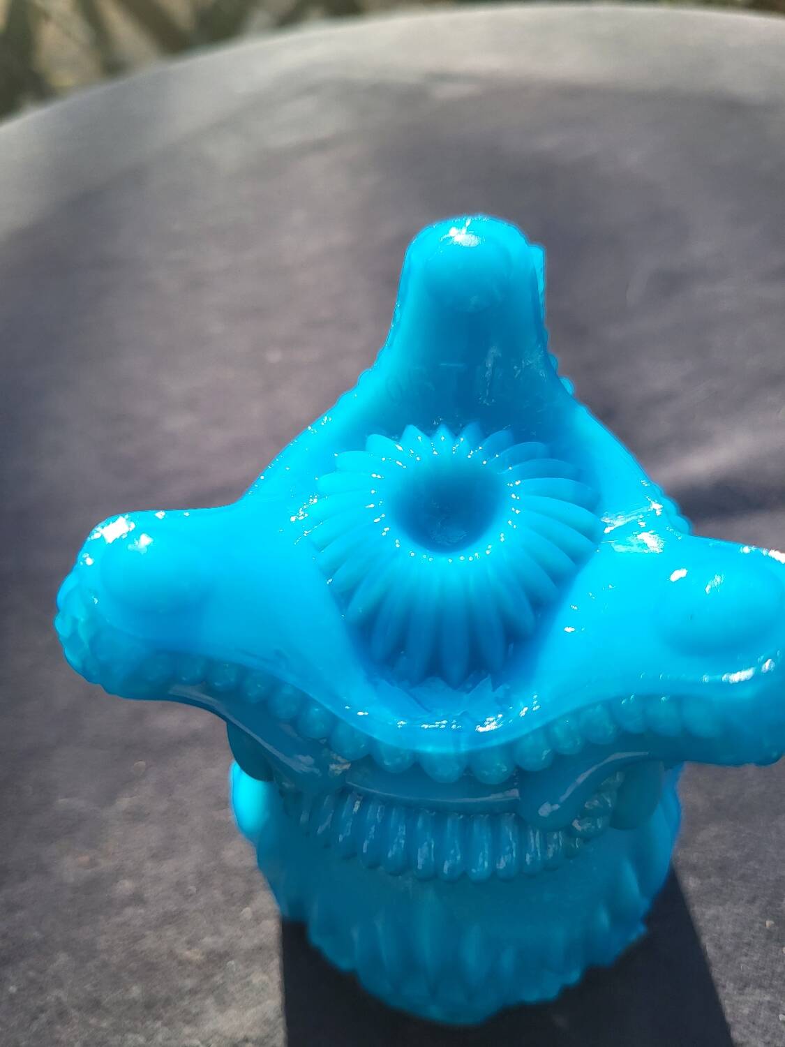 Pyrogenic cigar holder in opaline Vannes le Chatel