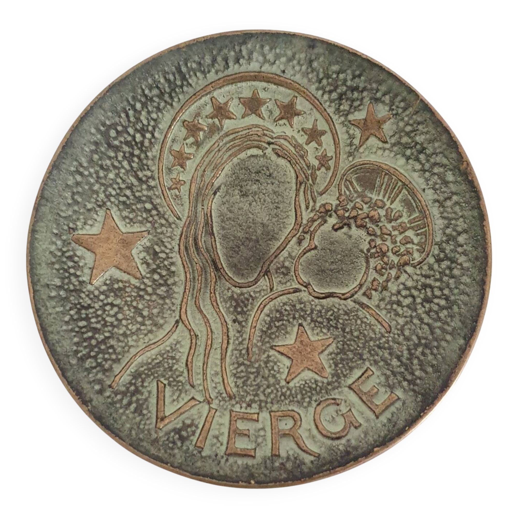 Art Deco bronze pocket emptier by Max Le Verrier