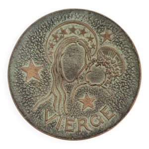 Vide-poches Art Déco - bronze