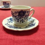 Sarreguemines cups and saucers