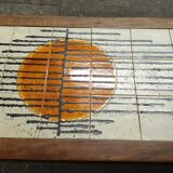 Jean d'Asti ceramic coffee table, 1960