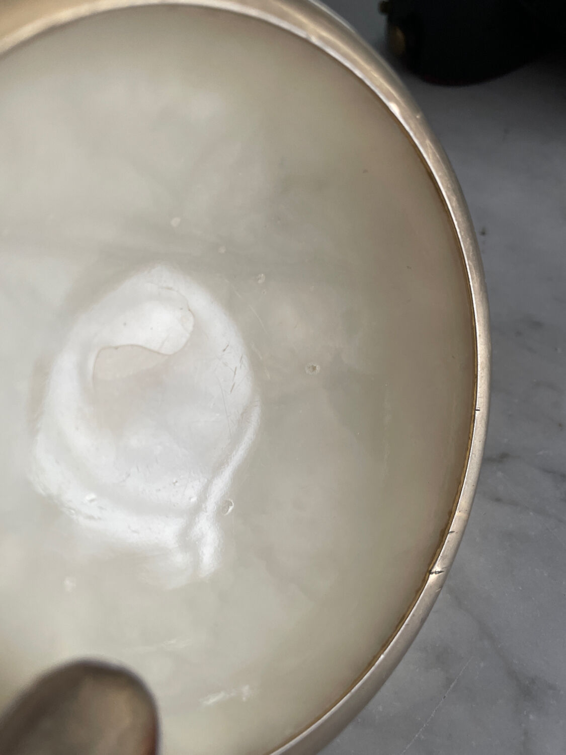 Vintage marble ashtray